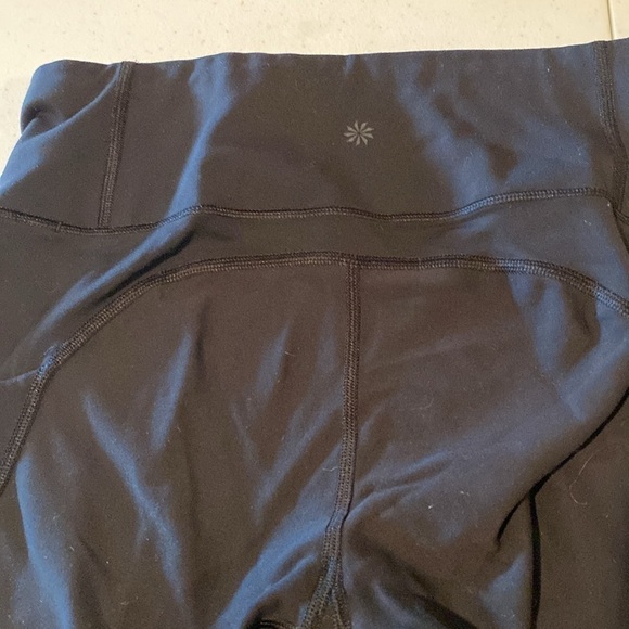 Athleta women’s leggings cropped black size small - Picture 3 of 11